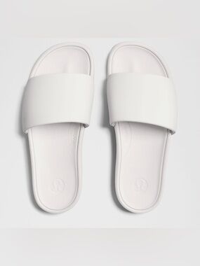 Women's Lululemon Restfeel Slides Size 10 Bone